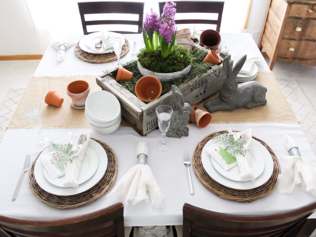 Styling A Spring Garden Tablescape - Midwest Life And Style Blog