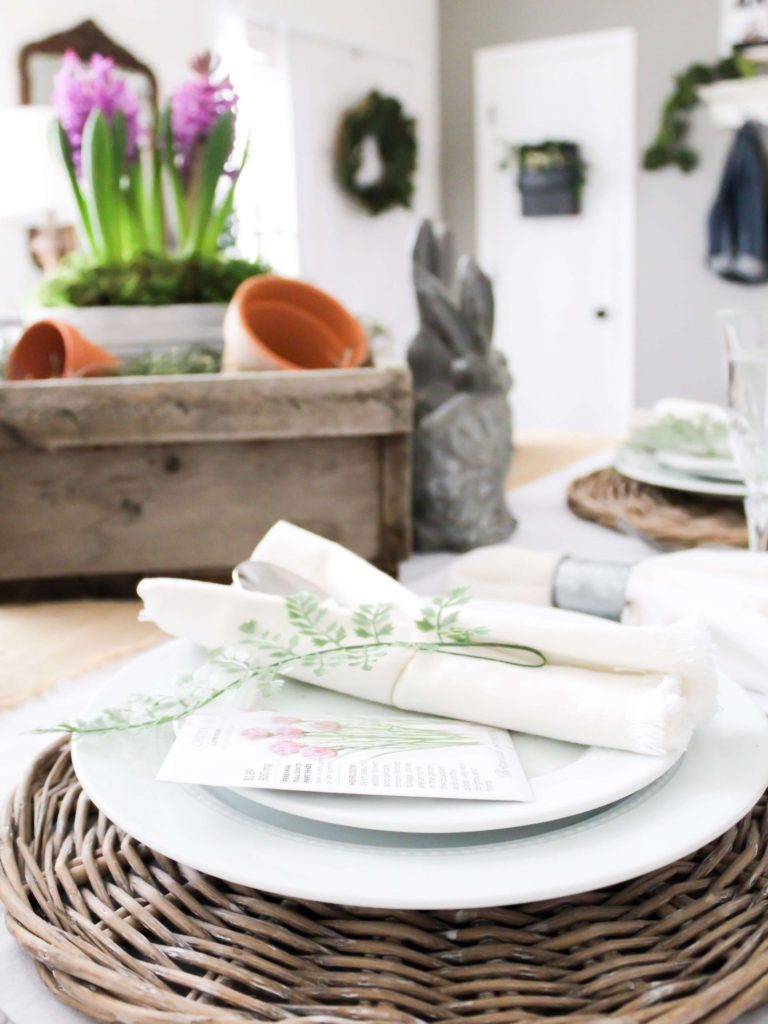 Styling A Spring Garden Tablescape - Midwest Life and Style Blog