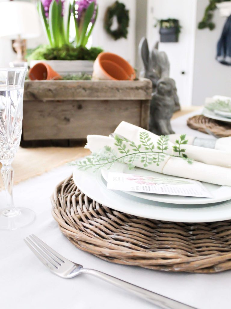 Styling A Spring Garden Tablescape - Midwest Life And Style Blog