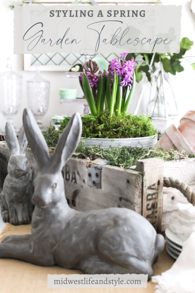 Styling A Spring Garden Tablescape - Midwest Life And Style Blog