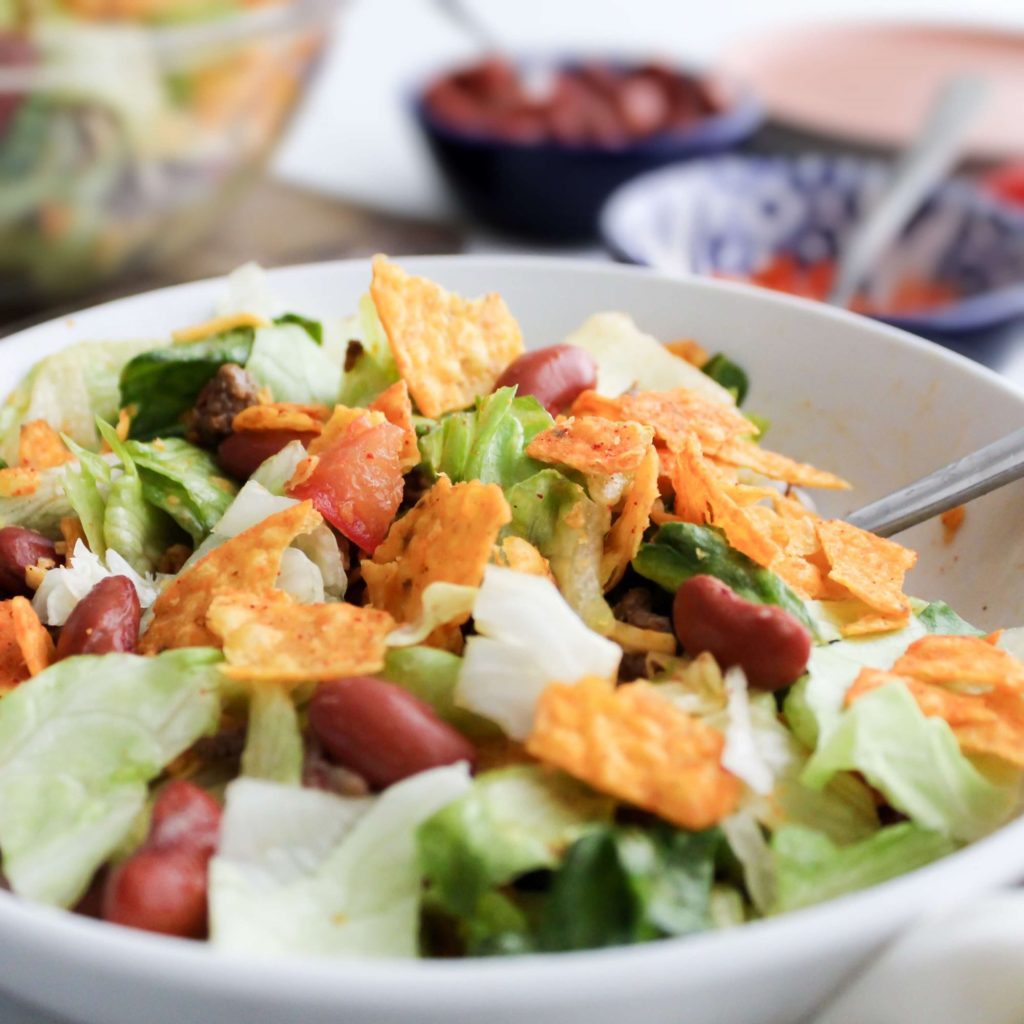 Doritos Taco Salad - Midwest Life and Style Blog