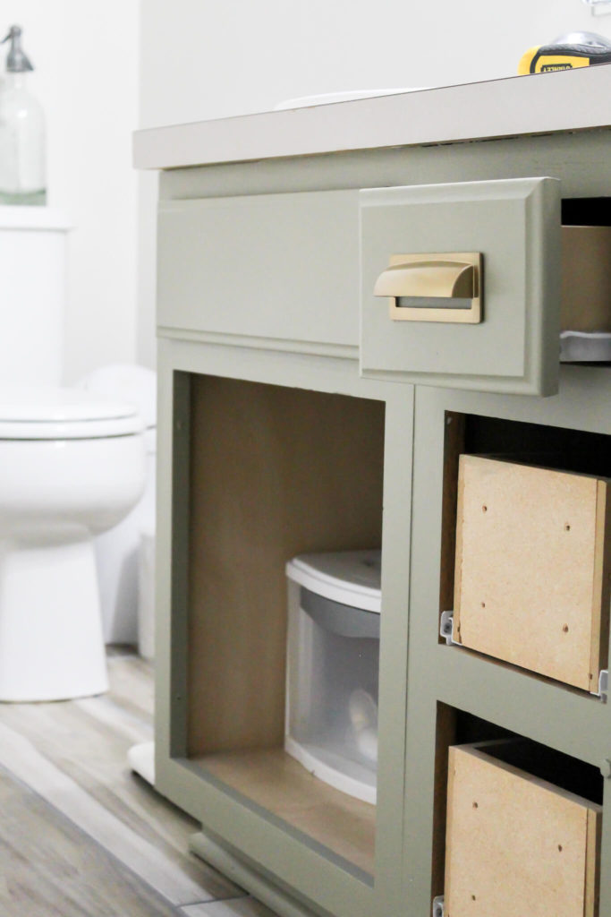 Easy DIY Bathroom Vanity Makeover - Midwest Life and Style Blog 