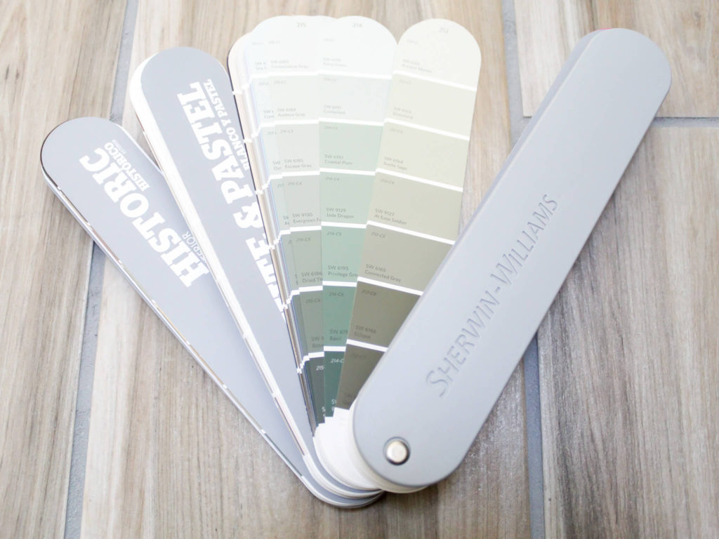 Picking Out A Paint Color for the Vanity - Midwest Life and Style Blog