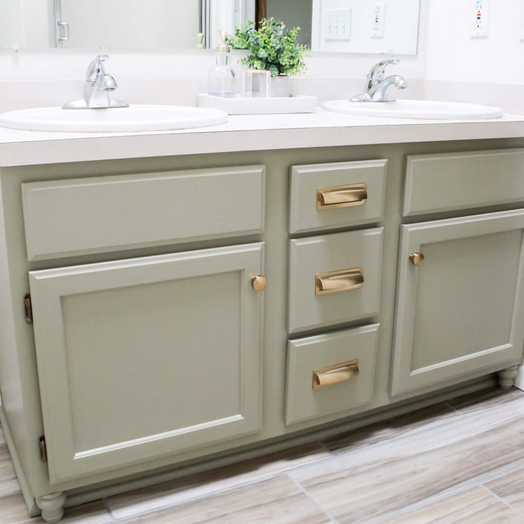 Easy DIY Bathroom Vanity Makeover - Midwest Life and Style Blog 