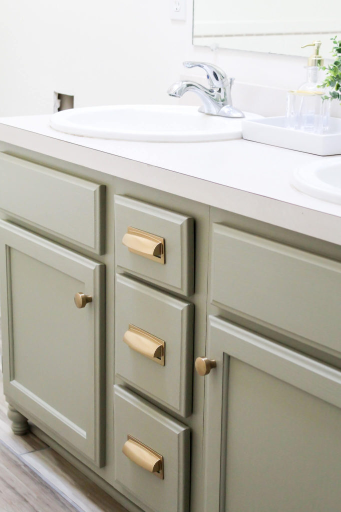 Easy DIY Bathroom Vanity Makeover - Midwest Life and Style Blog 