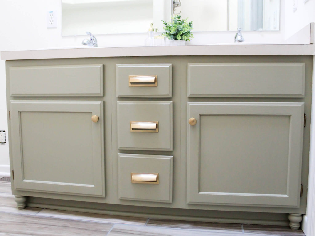 Easy DIY Bathroom Vanity Makeover - Midwest Life and Style Blog 