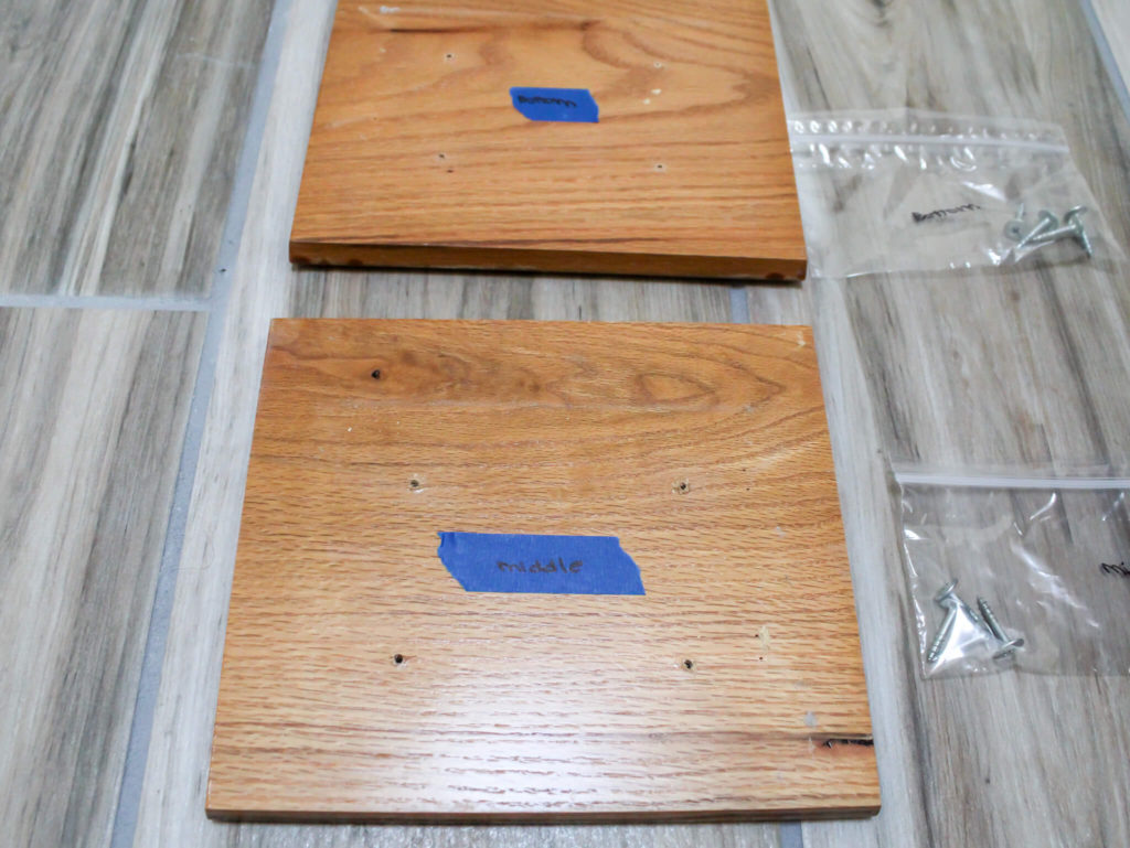 Labeling the Drawers and Hardeware - Midwest Life and Style Blog