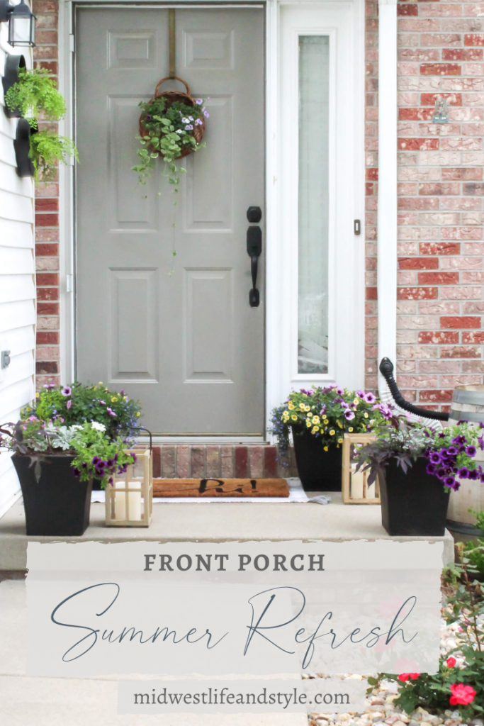 Front Porch Summer Refresh - Midwest Life and Style  Blog