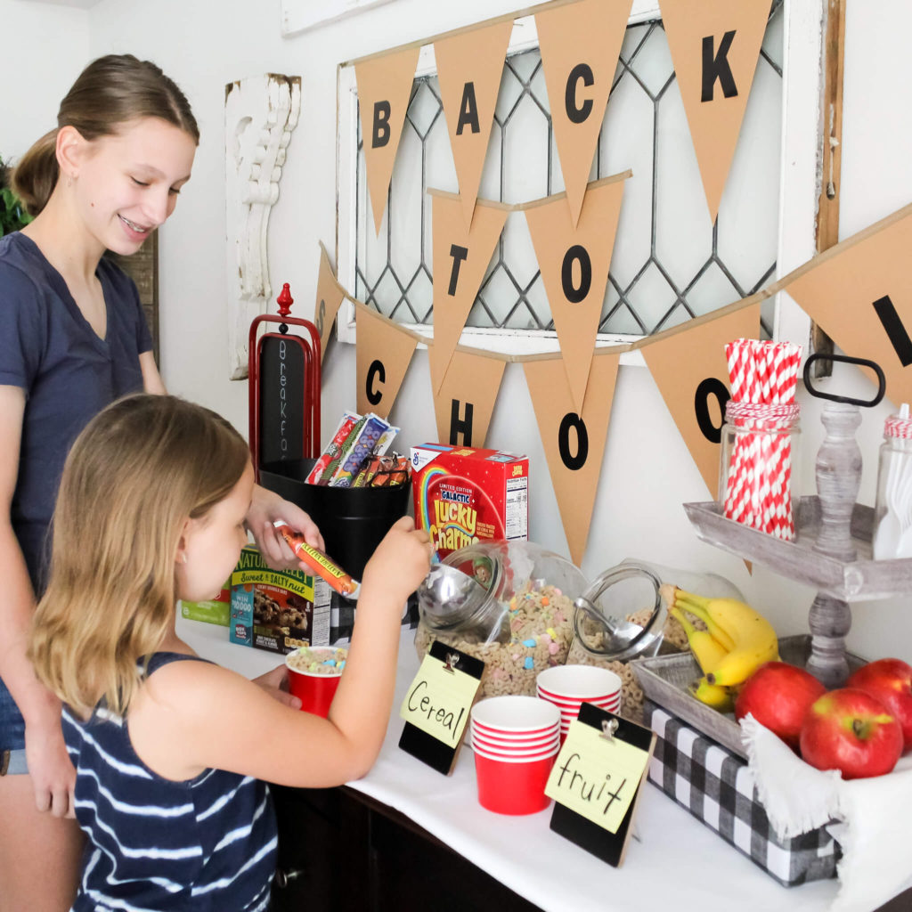 Back to School Breakfast Bar - Midwest Life and Style Blog