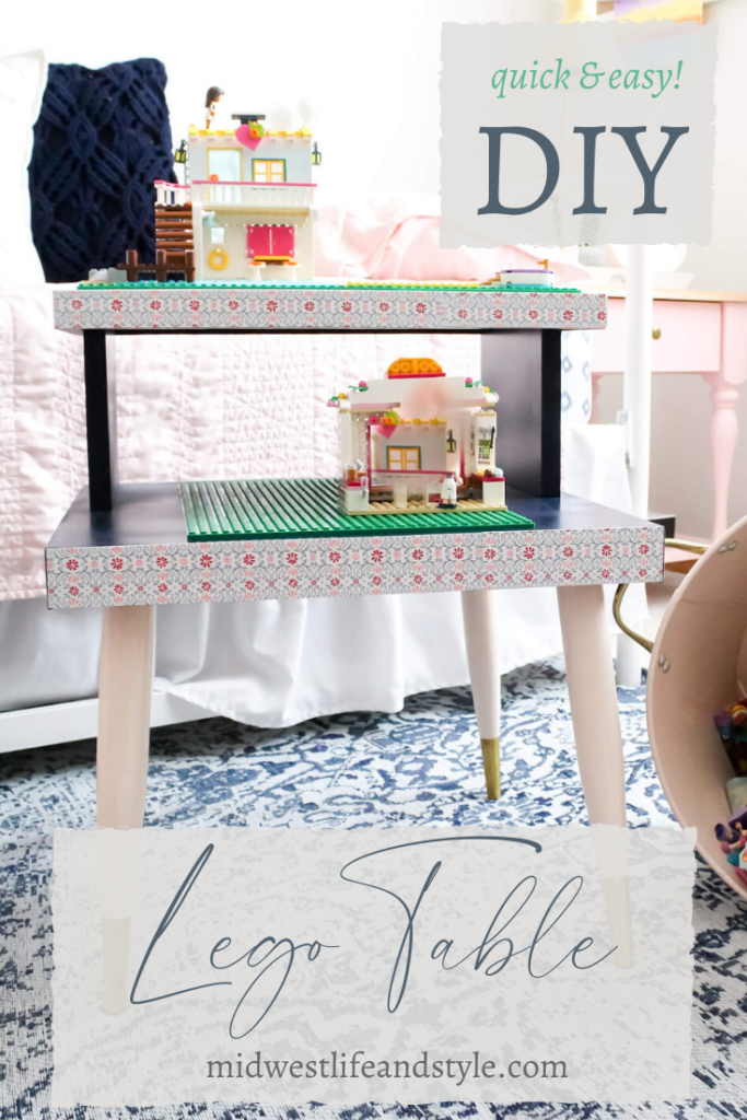 How To DIY A Lego Table - Midwest Life and Style Blog 