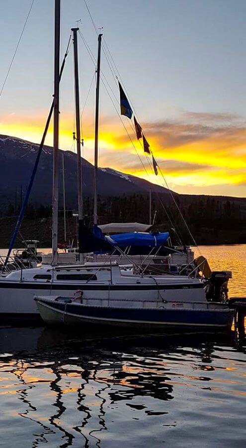 Sunset on Lake Dillon in Frisco, Colorado - Midwest Life and Style Blog