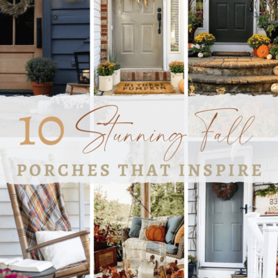 10 Stunning Porches To Inspire You This Fall