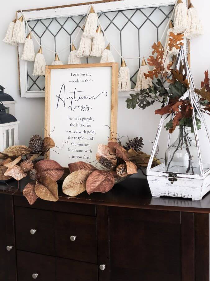 7 Simple Ways To Transition From Summer To Fall Decor