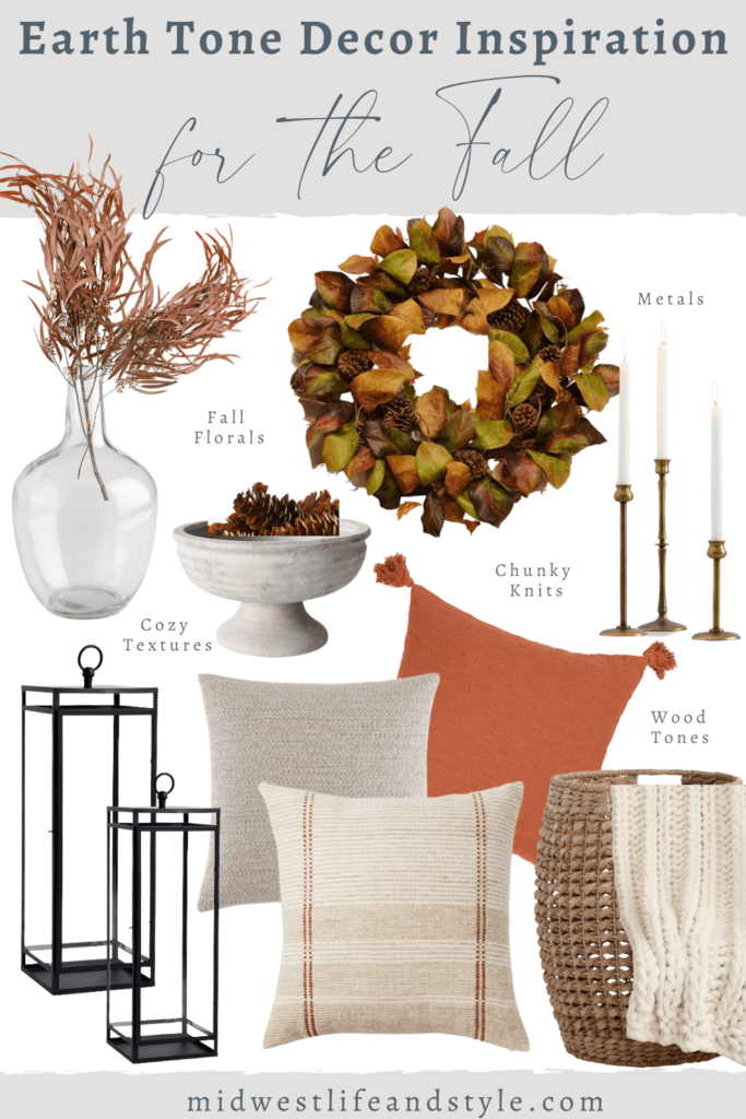 How To Decorate For Fall Using Earth Tones - Midwest Life and Style Blog