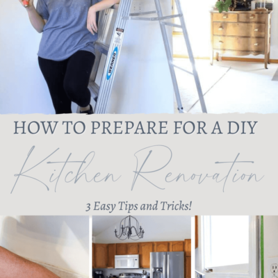 How To Prepare Your Kitchen For A DIY Renovation