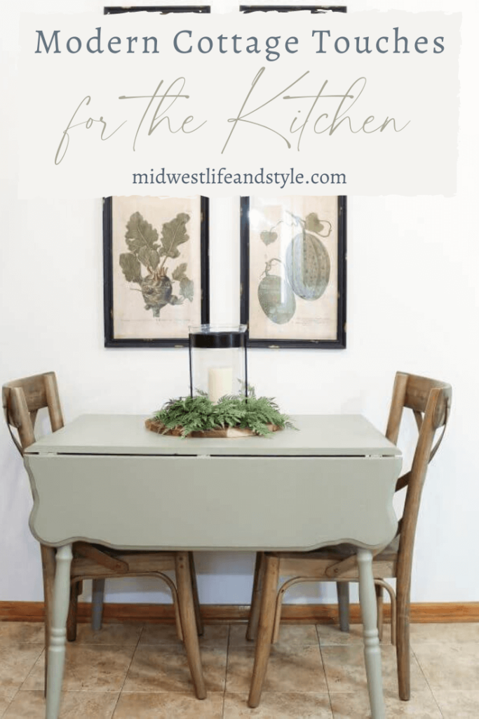 Adding Simple And Modern Cottage Touches To Our Kitchen - Midwest Life and Style Blog