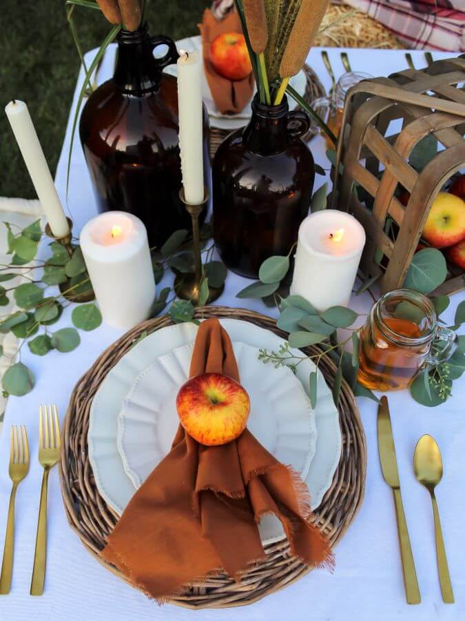 Simple Tips for Styling A Cozy Backyard Harvest Picnic This Fall - Midwest Life and Style Blog