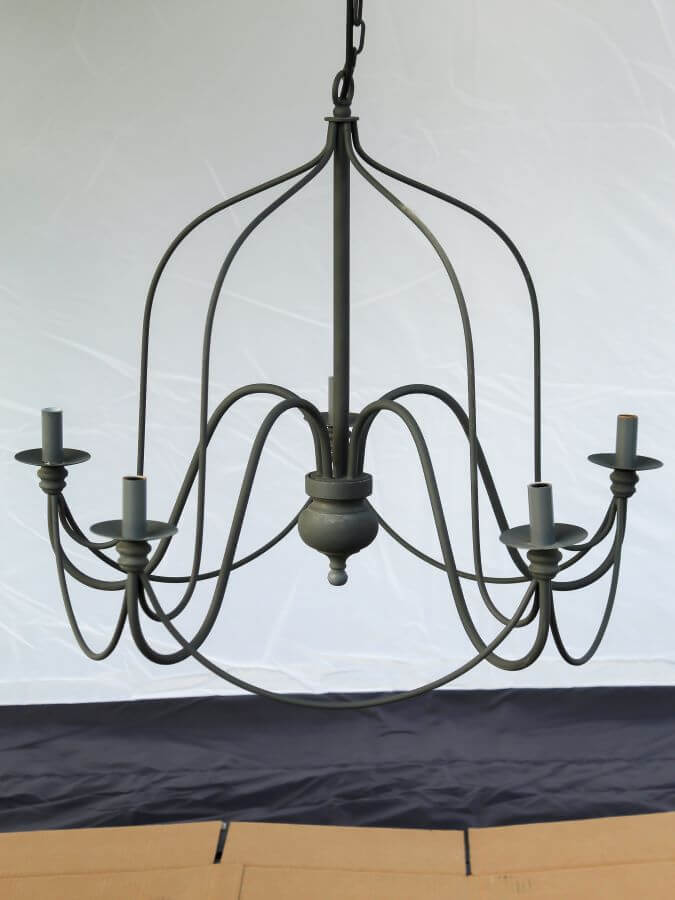 Quick And Affordable Light Fixture Update - Midwest Life and Style Blog