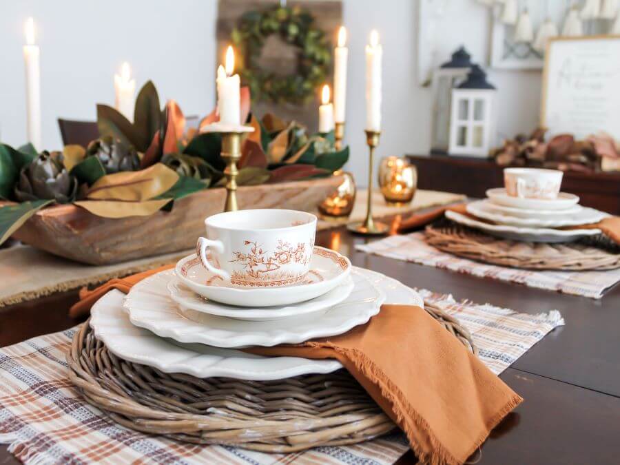 Simple And Beautiful DIY Artichoke And Magnolia Centerpiece