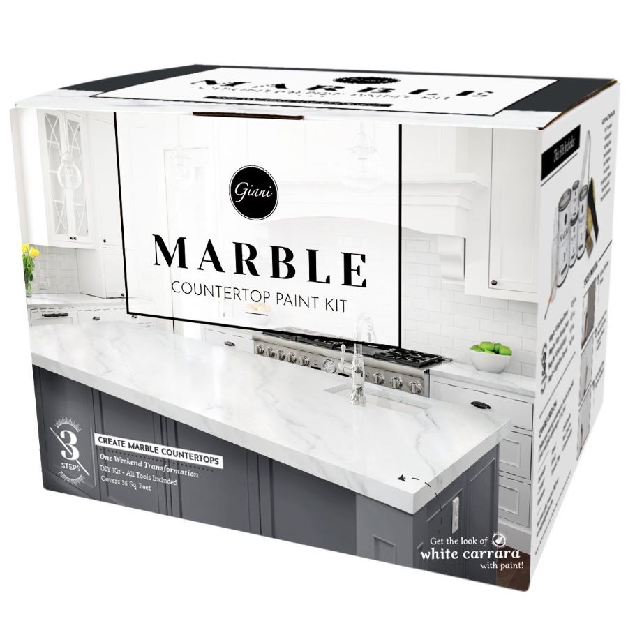 Marble Countertop Paint Kit - Midwest Life and Style Blog