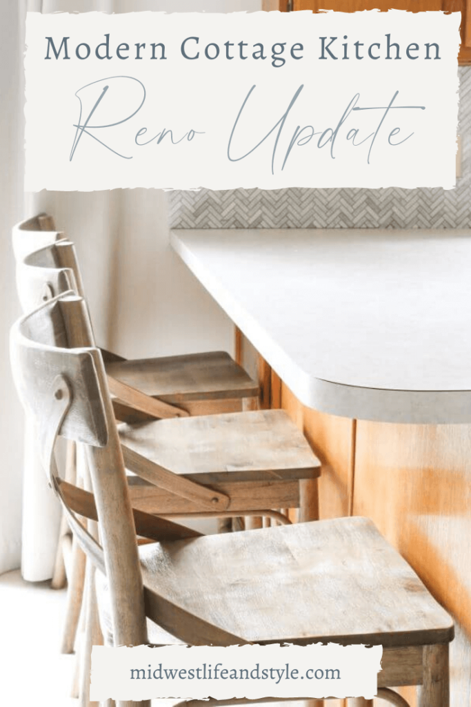 New Updates On Our Modern Cottage Kitchen Makeover - Midwest Lif and Style Blog