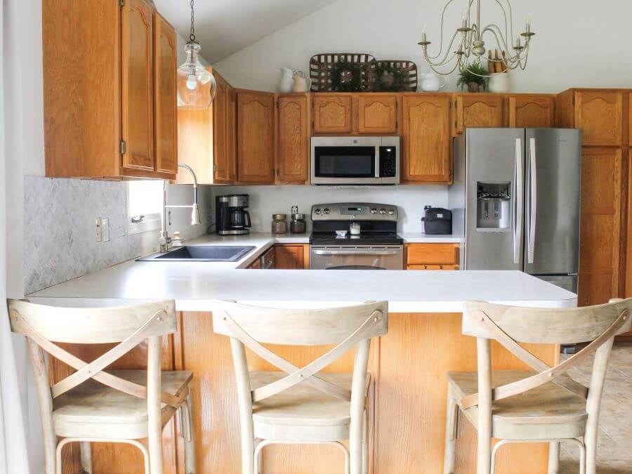 New Updates On Our Modern Cottage Kitchen Makeover - Midwest Lif and Style Blog