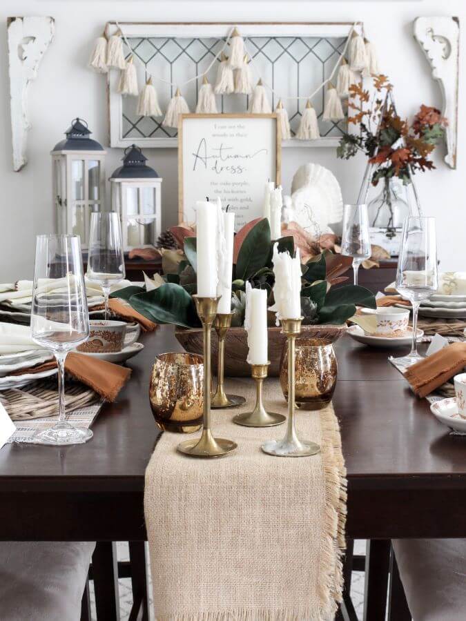 Setting An Elegant And Inviting Thanksgiving Table - Midwest Life and Style Blog