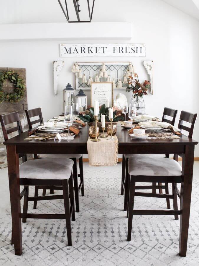 Setting An Elegant And Inviting Thanksgiving Table - Midwest Life and Style Blog