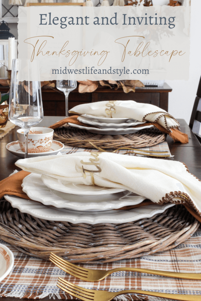 Setting An Elegant And Inviting Thanksgiving Table - Midwest Life and Style Blog