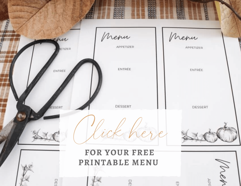 menu printable - Midwest Life and Style Blog