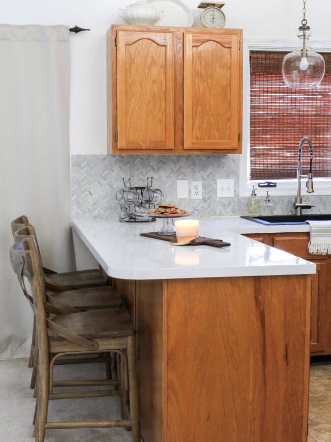 Modern Cottage Kitchen Makeover Reveal - Midwest Life and Style Blog