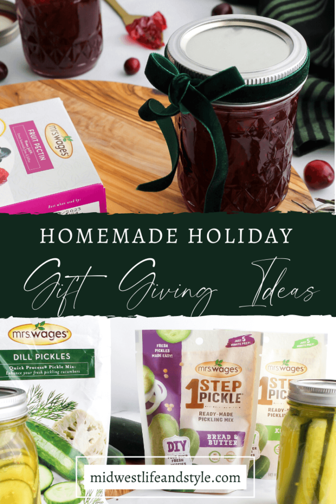 Create A Unique Christmas Gift Basket With Home Canned Foods - Midwest Life and Style Blog