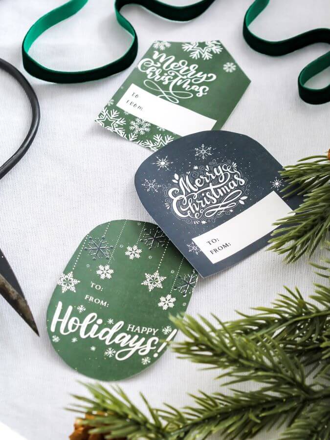 Printable Christmas Gift Tags  -Midwest Life and Style Blog