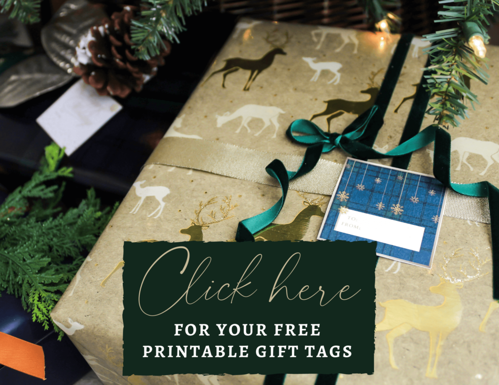 Free Christmas Gift Tags You Can Print At Home - Midwest Life and Style Blog