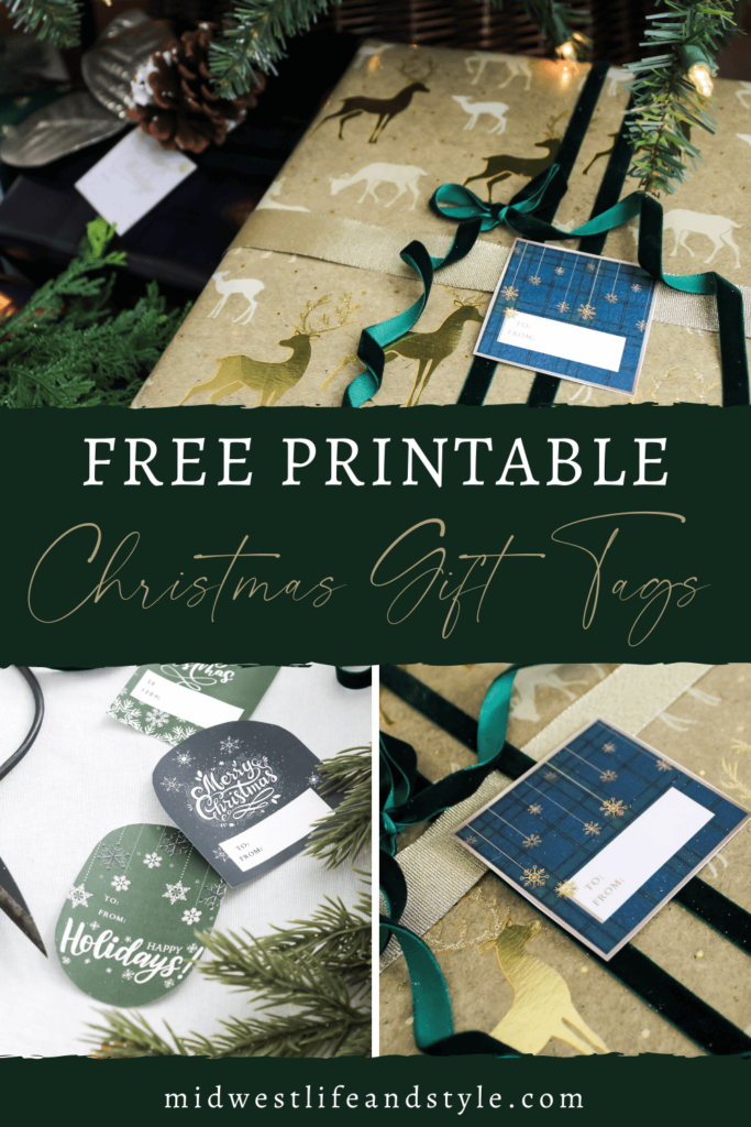 Free Christmas Gift Tags You Can Print At Home - Midwest Life and Style Blog