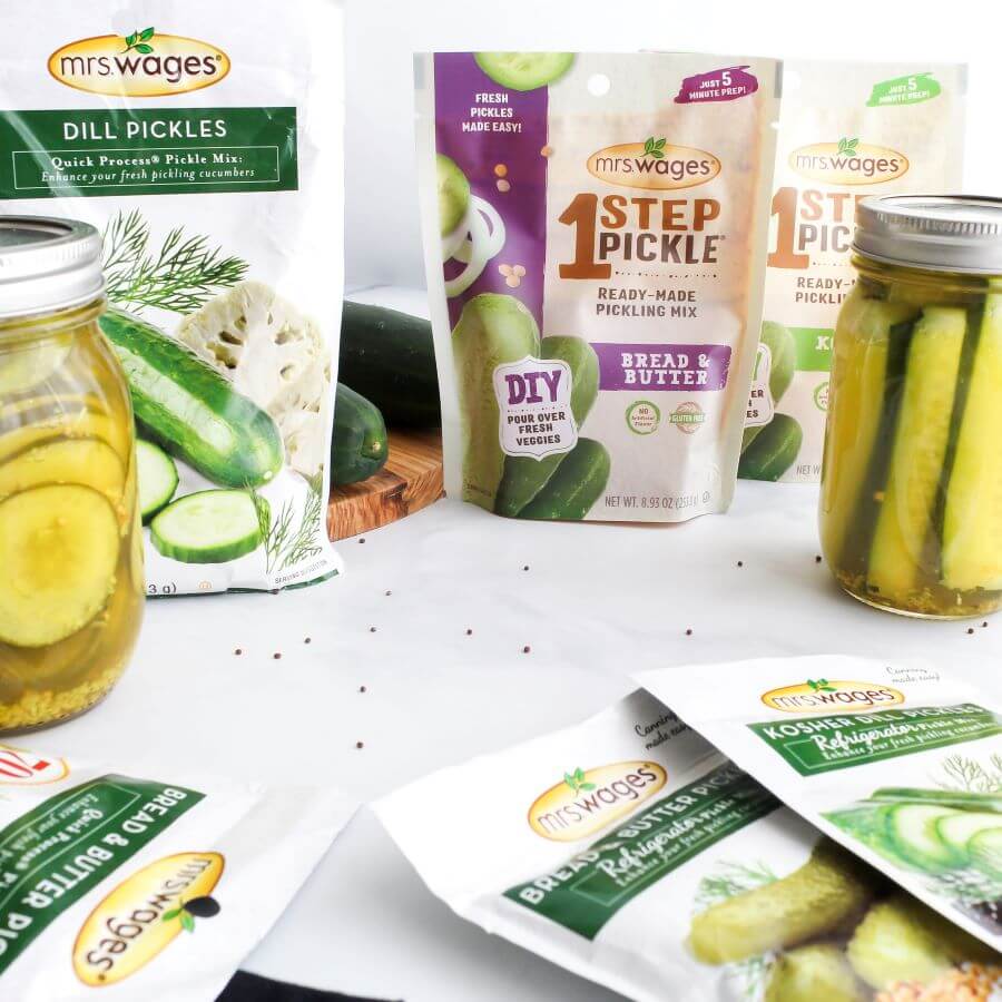 Homemade Pickles with Mrs. Wages Pickle Mixes - Midwest Life and Style Blog