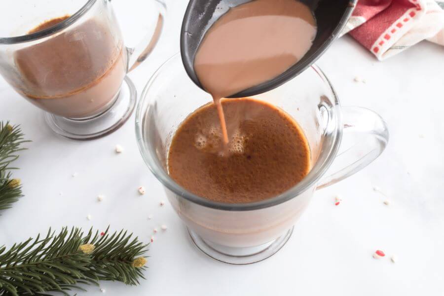 Easy Rich and Creamy Crockpot Peppermint Mocha - Midwest Life and Style Blog