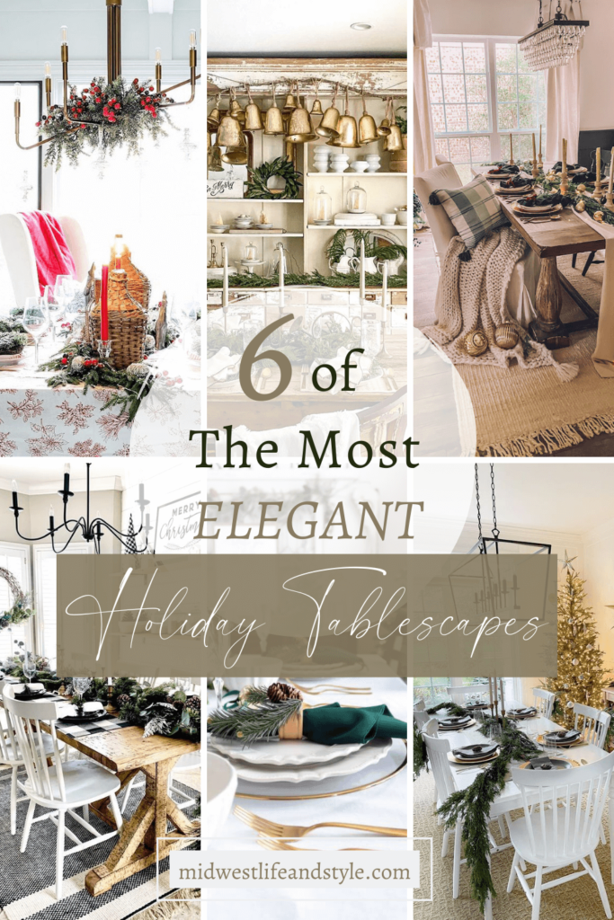 Six of the Most Elegant Table Settings to Inspire You this Christmas - Midwest Life and Style Blog