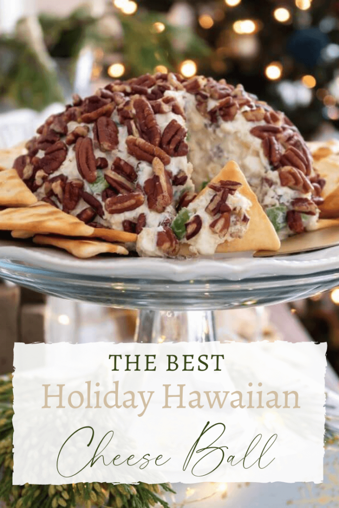 The Best Holiday Hawaiian Cheese Ball - Midwest Life and Style Blog