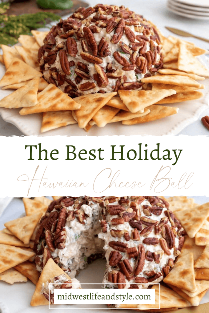 The Best Holiday Hawaiian Cheese Ball - Midwest Life and Style Blog