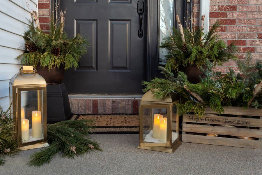 A Simple Winter Front Porch Refresh For The New Year - Midwest Life and Style Blog