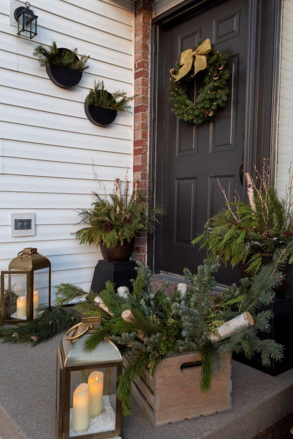 A Simple Winter Front Porch Refresh For The New Year - Midwest Life and Style Blog