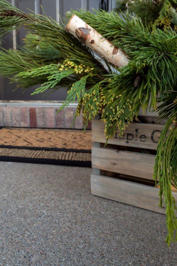 A Simple Winter Front Porch Refresh For The New Year - Midwest Life and Style Blog