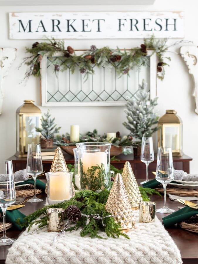 5 Ways To Create A Cozy Winter Wonderland Tablescape - Midwest Life and Style Blog