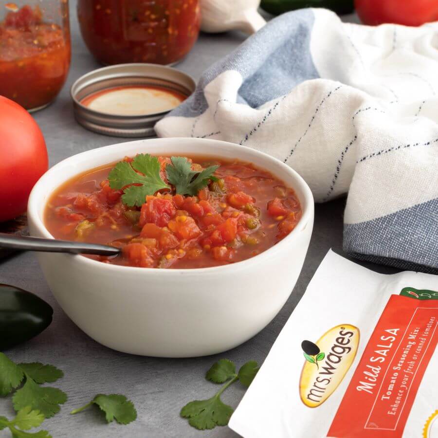 Mrs. Wages Homemade Salsa with Mix for Chip and Dip Board - Midwest Life and Style Blog