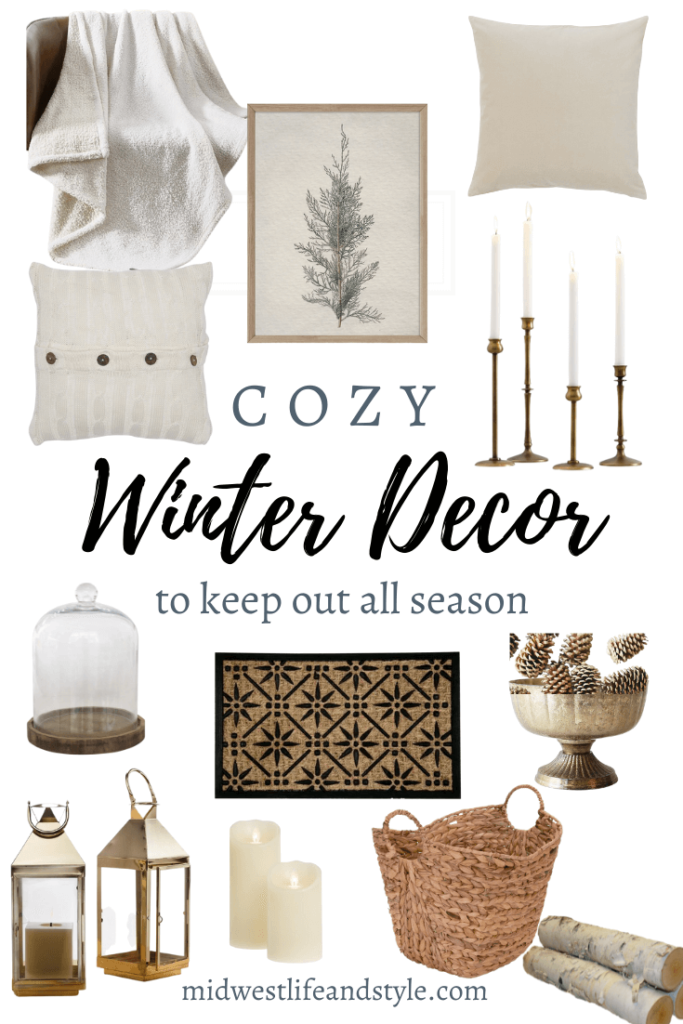 Winter Decor You Can Keep Out All Season Long - Midwest Life And Style Blog