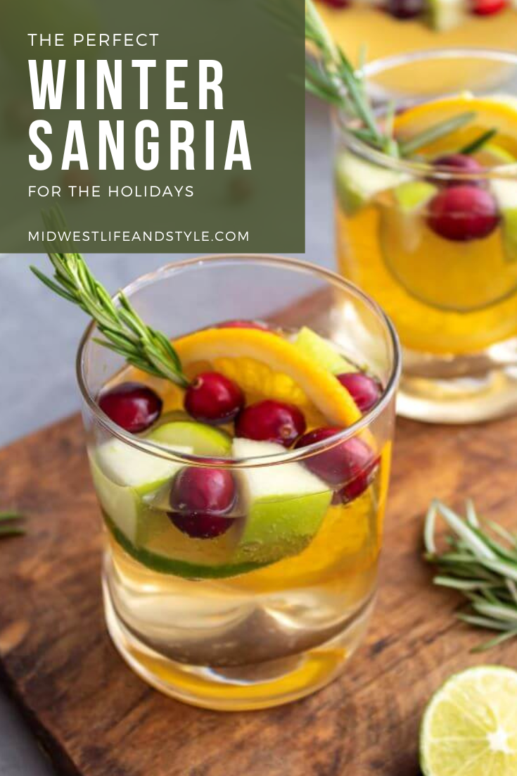 The perfect winter sangria for the holidays