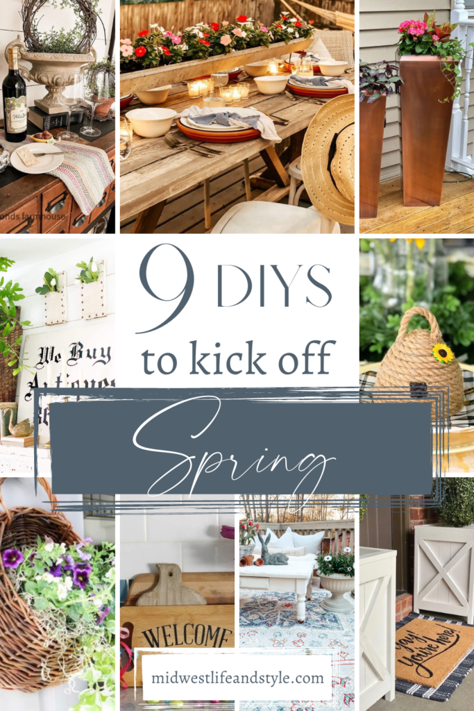 9 Easy DIY Projects To Kick Off Spring - Midwest Life and Style Blog