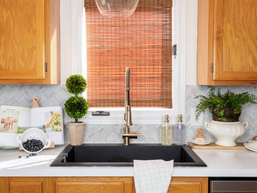 How To Style Your Kitchen Counters For Spring Sponsored By Wayfair - Midwest Life and Style Blog