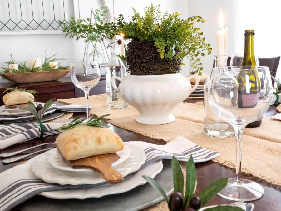 How To Host An Italian Inspired Dinner Party - Midwest Life and Style Blog